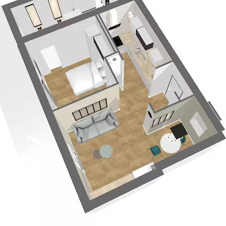 Appartchic - Appartement Standing - Plein Centre & Parking Prive Créon Екстериор снимка
